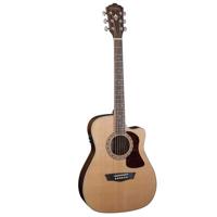 

Washburn Heritage 10 Series HF11SCE Folk Cutaway Acoustic Guitar, Rosewood Fretboard, Natural