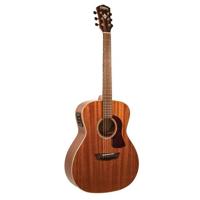 

Washburn Heritage 100 Series HG120SWEK Grand Auditorium Semi-Acoustic Guitar, Rosewood Fretboard, Gloss Natural