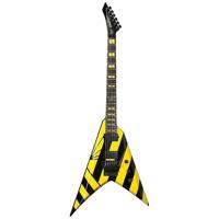 

Washburn Parallaxe PXV-MS260FRK-D PXV Michael Sweet Electric Guitar, Ebony Fretboard, Black/Yellow
