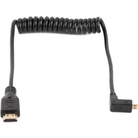 

Wooden Camera 12" Right Angle Micro HDMI to Full HDMI Coiled Cable