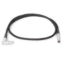 

Wooden Camera 36" Power Extension Cable for RED Epic/Scarlet Battery Plate or AC Adapter, Right Angle Connector