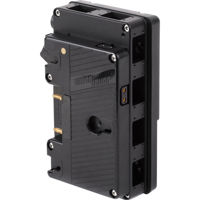 

Wooden Camera D-Box Gold Mount Battery Side to V-Mount Camera Side Base Unit
