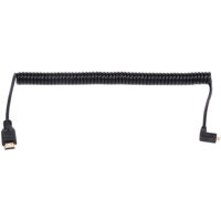 

Wooden Camera 20" Right Angle Micro HDMI to Full HDMI Coiled Cable
