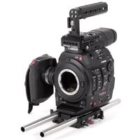 

Wooden Camera Unified Accessory Kit for Canon C300mkII Camera (Base), Includes Top Plate, Baseplate, 2x 12" Rod, Top Handle