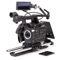 

Wooden Camera Unified Accessory Kit for Sony FS5 Camera (Pro), Includes Top Plate, Baseplate, 2x 15" Rod, 12" Safety Dovetail, Rod Clamp, Battery Slide, 11" NATO Lock Magic Arm