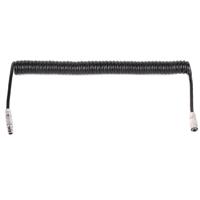 

Wooden Camera 20-36" Coiled 3-Pin Fischer to 4pin Hirose Cable for Trigger Box