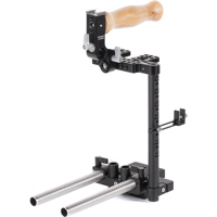 

Wooden Camera Nikon D810/D800 Unified Accessory Kit (Base), Includes Unified DSLR Cage (Large) and 2x 15mm Rod