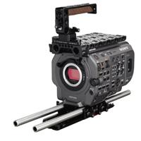 

Wooden Camera Sony FX9 Unified Advanced Accessory Kit, Includes NATO Handle Plus V2, Top Plate, Unified Baseplate, 2x 15mm Rod 15", Safety Dovetail 8"