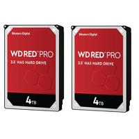 

WD 2 Pack, Red Pro 4TB 7200 rpm SATA III 3.5" Internal NAS HDD, 256MB Cache