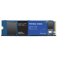 

WD Blue SN550 500GB NVMe PCIe 3.0 x4 M.2 Internal SSD