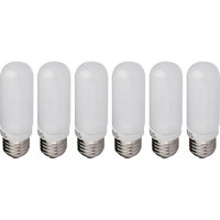 

Westcott 150 Watt Tungsten Halogen Lamps, 110V Voltage, 6 Pack