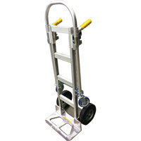 

Wesco Spartan Economy Aluminum 2-in-1 Jr. Truck, Solid Rubber Wheels, 22x52x19" (Assembled)