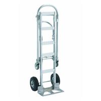 

Wesco Spartan Economy Aluminum 2-in-1 Sr. Truck, Solid Rubber Wheels, 22x61.5x19"