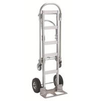 

Wesco Spartan Economy Aluminum 2-in-1 Sr. Truck, Pneumatic Wheels, 22x61.5x19"