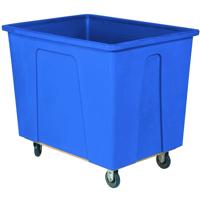 

Wesco 16 Bushels Plastic Box Truck, 37x30x42.5", Blue