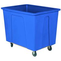 

Wesco 20 Bushel Plastic Box Truck, 40x34x46", Blue
