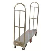 

Wesco Galvanized Steel U-Boat Truck with Removable Handles, 60x18"