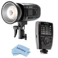 

Westcott FJ400 Strobe 400Ws with AC/DC Battery - With Westcott FJ-X2m Universal Wireless Flash Trigger, Microfiber Cloth