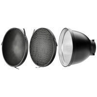 

Westcott 70-Degree Wide Reflector with Honeycomb Grids, Bowens-Mount, Silver/Black