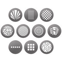 

Westcott Patterns Gobo Pack for Optical Spot by Lindsay Adler, 10-Pack