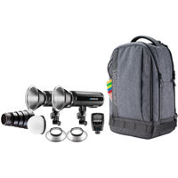 

Westcott FJ200 Strobe 2-Light Backpack Kit with FJ-X2m Universal Wireless Trigger and Accessories