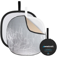 

Westcott 22" Illuminator Collapsible 6-in-1 Reflector Kit, Includes Diffusion Panel and Slip Covers