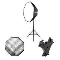 

Westcott 2340 43" Apollo Orb Speedlite Kit - Fiberglass Frame - Bundle With Westcott Bruce Dorn Triple Threat Bracket, Westcott 40-Degree Egg Crate Grid for 43" Apollo Orb