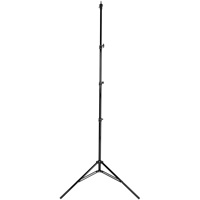 

Westcott Pro 10' Heavy Weight Lightstand with 5/8 Mounting Stud, 4 Sections with 3 Risers, Black Anodized
