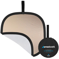 

Westcott 22" Illuminator Collapsible 2-in-1 Sunlight/White Bounce Reflector