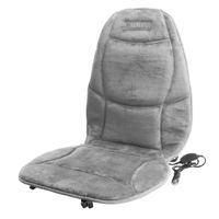 

Wagan Soft Velour Heated Seat Cushion, Gray