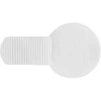 

Wireless Mic Belts Cable Discs Management Tabs, White, 20-Pack