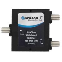 

Wilson Electronics -3dB 2-Way Splitter with F-Female Connector, 700-2500MHz, 75Ohms