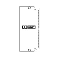 

Wohler Dolby D/E/DD+ Upgrade Card for AMP2-16 Series Audio/Video Workstation
