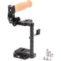 

Wooden Camera Unified DSLR Cage with Wood Grip for Nikon D7500/D5600