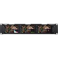 

Wohler Triple 5" IPS LED Video Monitor with 3G/HD/SD-SDI, Composite and HDMI Inputs, 800x480