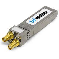 

Wohler 3G-SDI Transceiver SDI Input and Output SFP Module with Software Activation Key, HD-BNC Connectors