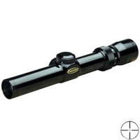 

Weaver 1.5-4x20mm Classic Handgun Scope, Gloss Black with Dual-x Reticle, 14" - 22" Eye Relief, 1" Center Tube