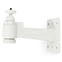 

Williams Sound 1/4"-20 Male Stud Wall/Ceiling Mounting Bracket, Supports 10 Lbs, 7" Extension, Light Gray
