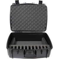 

Williams Sound Water Resistant Carry Case with 11 Slot Foam Insert for Digi-Wave Transceivers and Receivers, Large