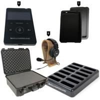 

Williams Sound Digi-Wave COM 8 PRO 400 Series Wireless Intercom System, Includes 8x DLT 400 Transceiver & 8x MIC 157 Single-Muff Headset Microphones