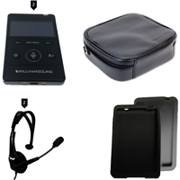 

Williams Sound Digi-Wave PCS 2 400 Series Personal Communication System, Includes 2x DLT 400 Transceivers, 2x MIC 144 Headset Microphones