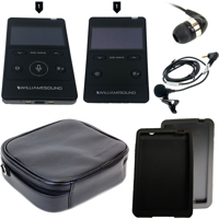 

Williams Sound Digi-Wave PCS 3 400 RCH Series Personal Communication System, Includes DLT 400 Transceivers, DLR 400 RCH Receiver & MIC 190 Lapel Microphone