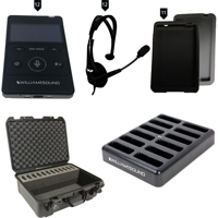 

Williams Sound Digi-Wave TGS VIP 12 400 Series Tour Guide System with 12 Mics