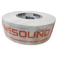 

Williams Sound 2" Cloth-Based Flat Wire Tape for PPA T27/ T35/T35-01 Personal PA Base-station Transmitters, 180' Roll, White