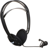 

Williams Sound Deluxe Folding Headphones, Adult Size, 20-20kHz Frequency Response, 16 Ohms Nominal Impedance, 96 dB Sensitivity