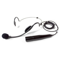 

Williams Sound Unidirectional Headband Mic for MOD 232 Modulator, PPA T35 PA Transmitter, 3-Pin XLR Plug, 50 - 18kHz Freq. Response, 250 Ohms Nominal Impedance