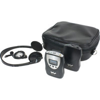 

Williams Sound PFM PRO Personal FM Listening System with Alkaline Batteries, Includes PPA T46 FM Bodypack Transmitter, PPA R37 FM Bodypack Receiver, EAR 041 Single Mini Earphone, HED 021 Folding Headphone, MIC 090 Lavalier Microphone, CCS 043 System Carry