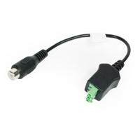 

Williams Sound WCA 105 4" RCA to Mini-Phoenix Contact Cable for PPA T27, PPA T35, PPA T35-01 Base-station Transmitter