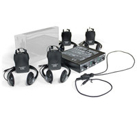 

Williams Sound 2-Channel Infrared Courtroom System, Includes MOD232 Modulator, WIRTX9 Emitter, WIR RX22-4 Receivers, HED021 Headphones, IDP008 ADA Wall Plaque, White