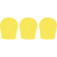 

WindTech 300P Series Windscreen, Inside Diameter 1.375" / 35mm - 3-Pack, Yellow
